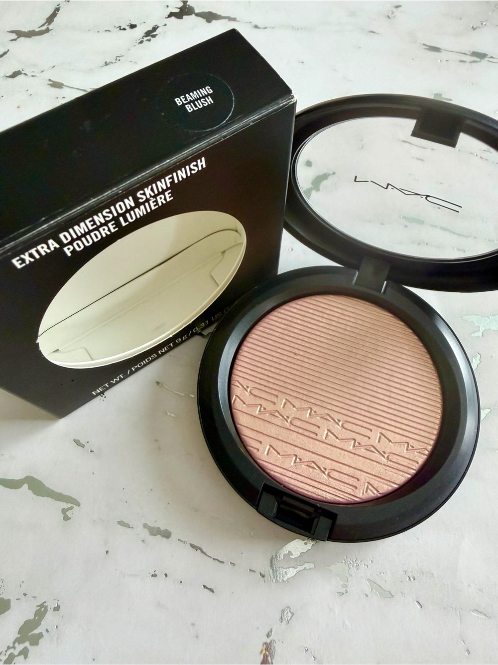 NIB MAC Cosmetics Extra Dimension Skinfinish Highlighter - Beaming Blush